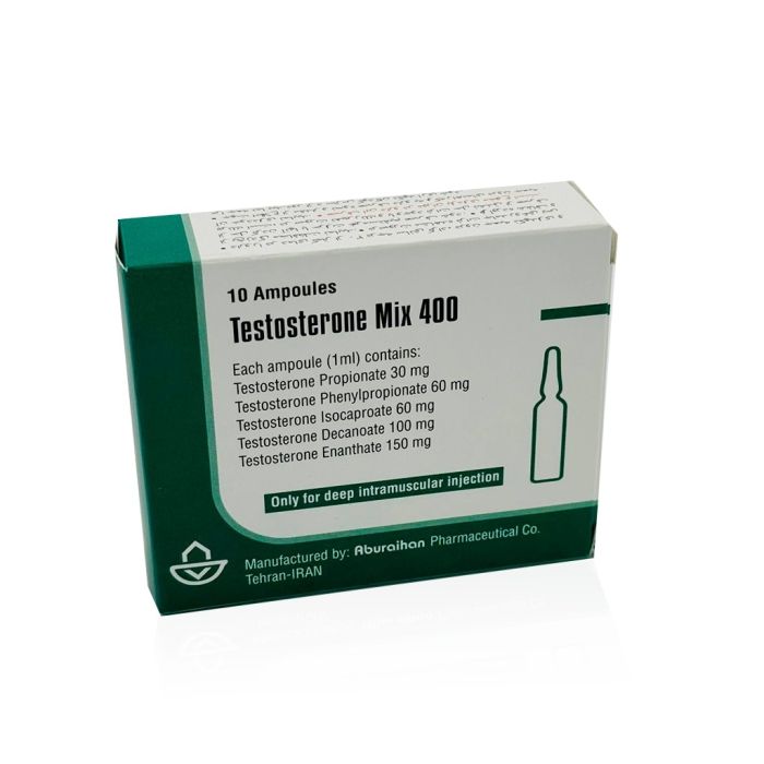 Тестостерон Мікс Абурайхан 1 мл/400 мг - Testosterone Mix 400 mg Aburaihan