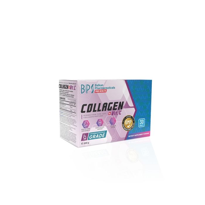 Колаген + вітамін С Балкан 300 г - Collagen + Vit. C 300 g Balkan Pharmaceuticals