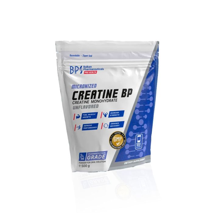 Креатин БФ Неароматизований Балкан 500 г - Creatine BP Unflavored 500 g Balkan Pharmaceuticals