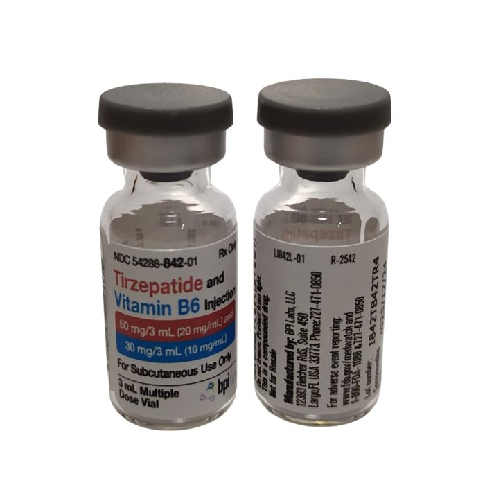 Тирзепатид + B6 Bpi Labs (Tirzepatide + B6 Bpi Labs)