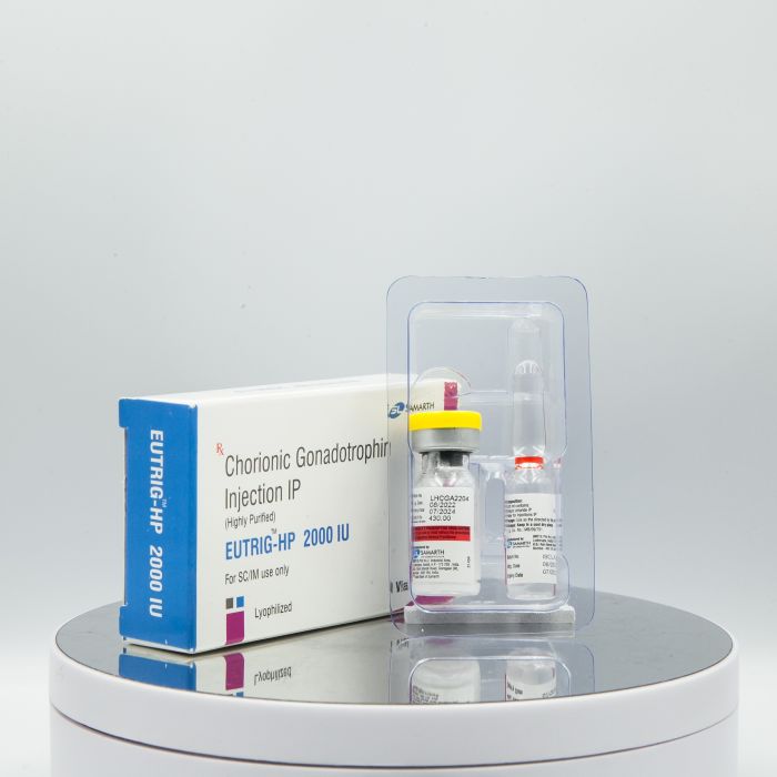 Гонадотропін хоріонічний Самарт IP EUTRIG-HP 2000 МО (Chorionic Gonadotropin Injection IP EUTRIG-HP Samarth)