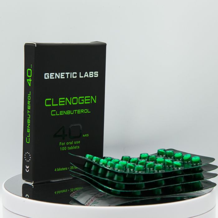 Кленоген Генетик Лабс 40 мг (Clenogen Genetic Labs)