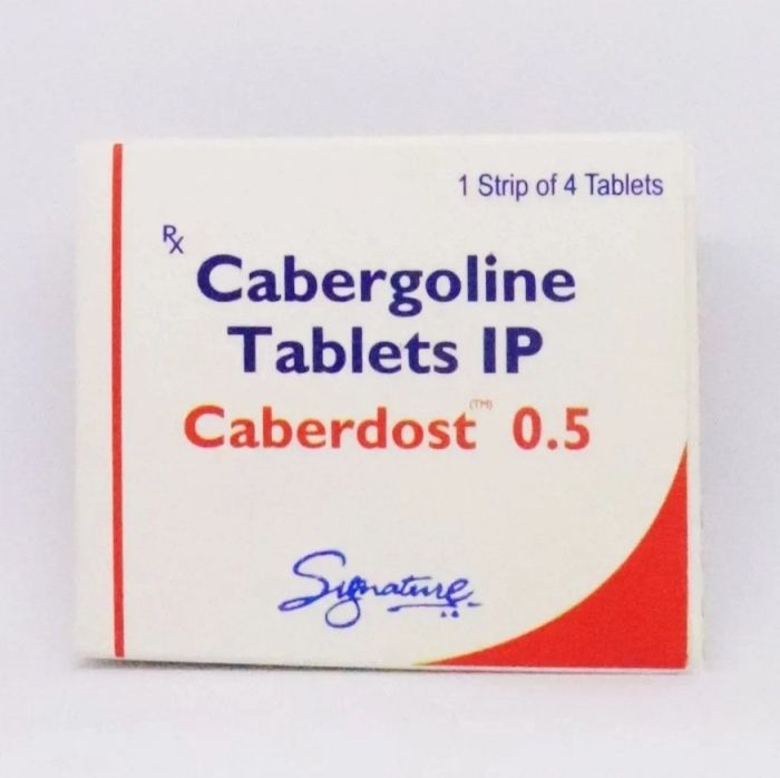 Кабердост Хаб Фарма 0,5 мг (Caberdost HAB Pharmaceuticals 0.5 mg)