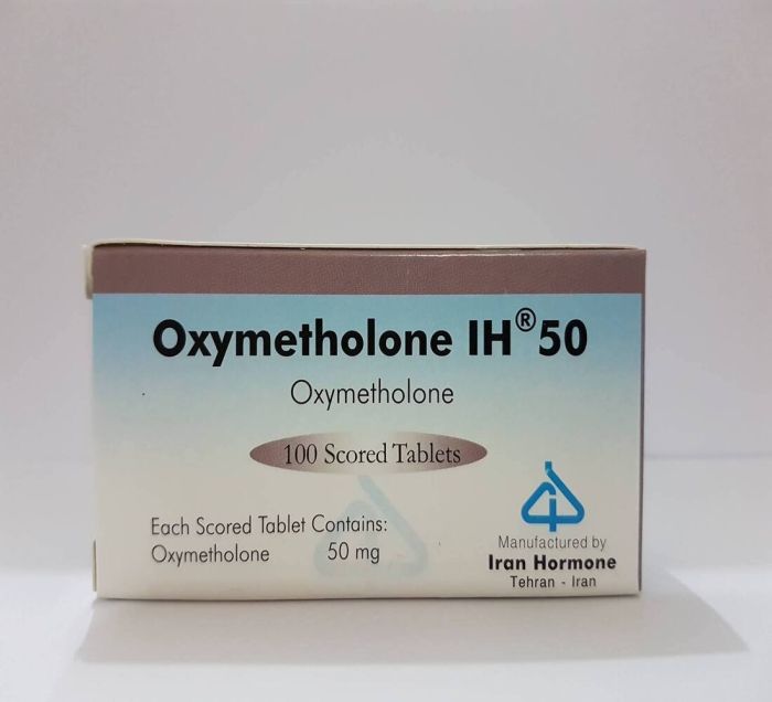 Оксиметолон Іран Гормон 50 мг (Oxymetholone Iran Hormone)