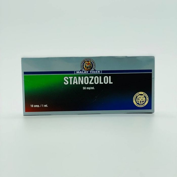 Станозолол Малай Тайгер 1 мл/50 мг (Stanozolol 50 mg Malay Tiger)