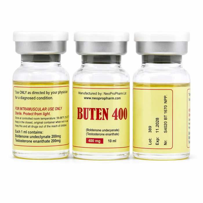 Бутен 400 (Болд 200 мг + Т.Е. 200 мг) НеоПроФарм 400мг 10мл (BUTEN 400 (Bold 200mg + T.E. 200mg) NeoProPharm)