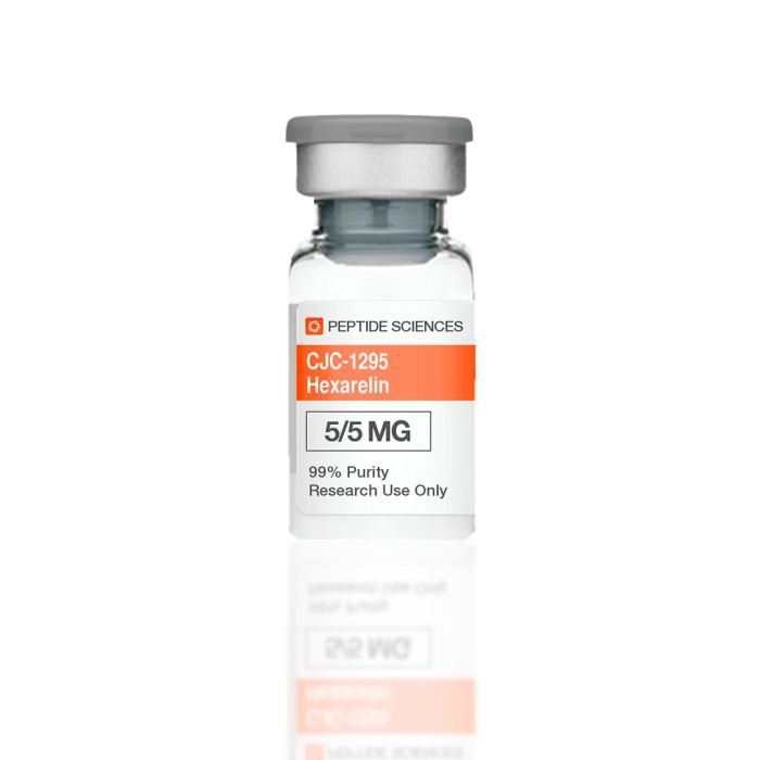 СЖС1295, Гексарелін Пептид Саенс 10 мг (CJC1295, Hexarelin 10 mg Peptide Sciences)