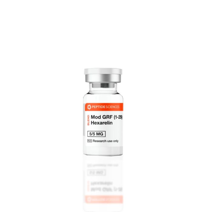 Мод ГРФ, Гексарелін Пептид Саенс 10 мг (Mod GRF, Hexarelin 10 mg Peptide Sciences)