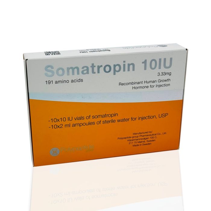 Соматропін Полипептид 100 МЕ (Somatropine 100 IU Polypeptide)