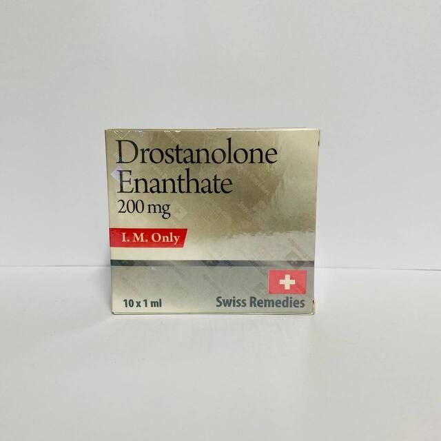 Дростанолон Енантат Свіс Ремедієс 1 мл/ 200 мг (Drostanolone Enanthate 200 mg Swiss Remedies)