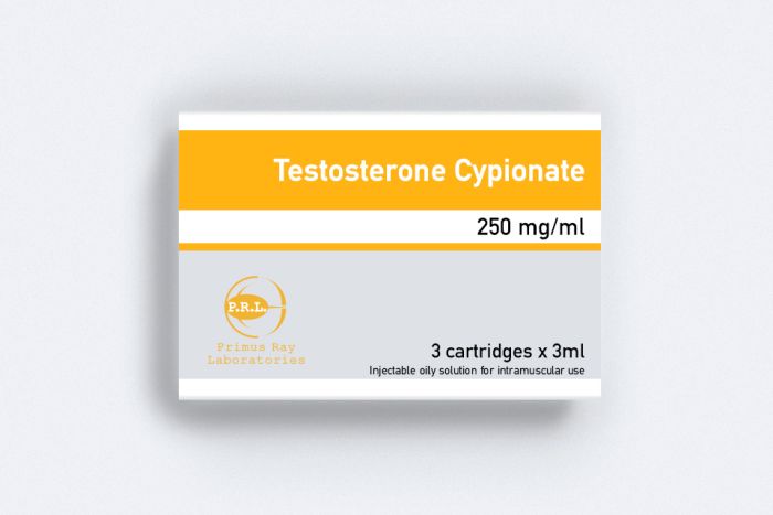 Тестостерон Ципионат Примус Рэй Лабораторис 250 мг (Testosterone Cypionate 250 mg Primus Ray Laboratories)