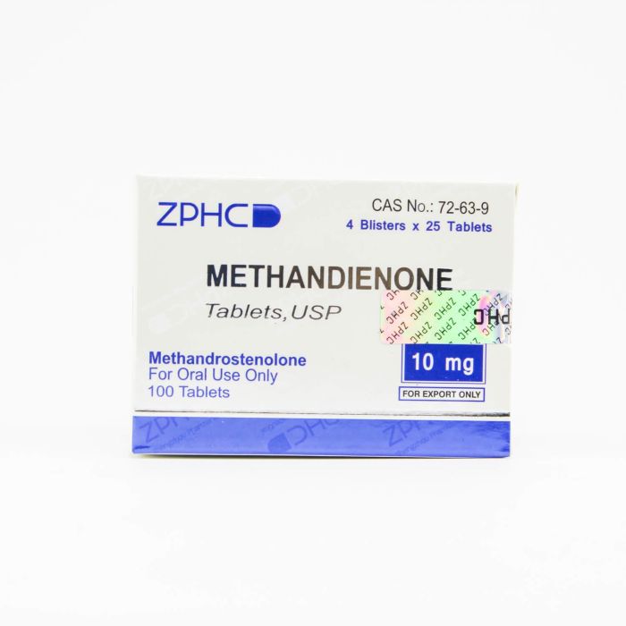 Метандієнон Чженчжоу Фарм 10 мг (Methandienone Zhengzhou Pharmaceutical Co. Ltd)